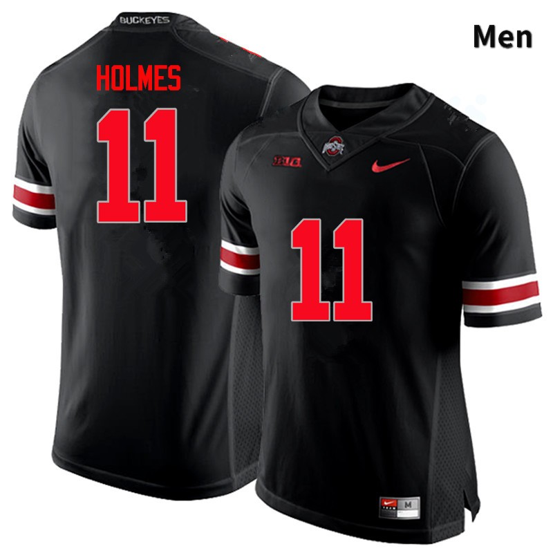 Men's Ohio State Buckeyes #11 Jalyn Holmes Black Limited College Stitched Football Jersey 23ZA043ZY